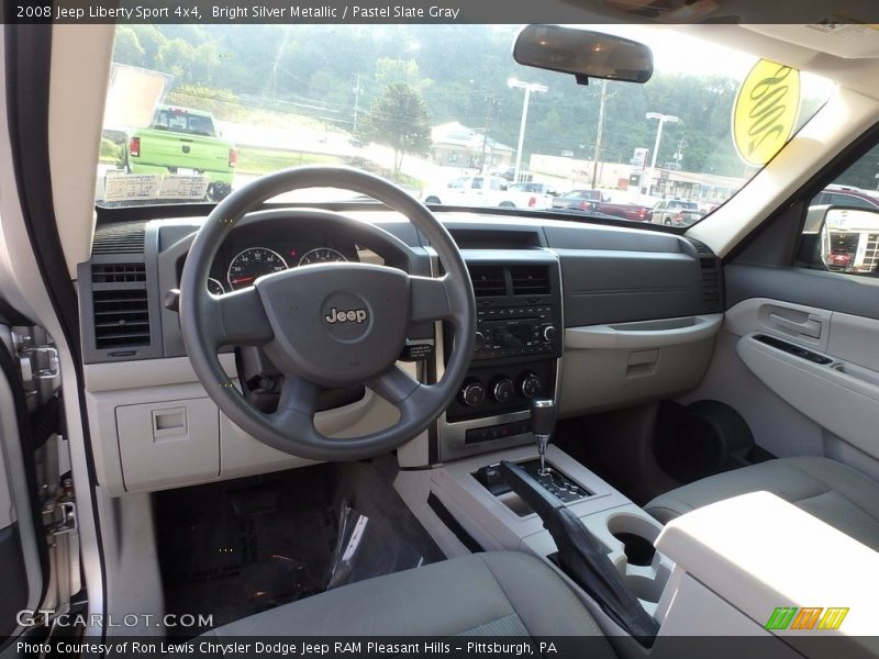 Bright Silver Metallic / Pastel Slate Gray 2008 Jeep Liberty Sport 4x4