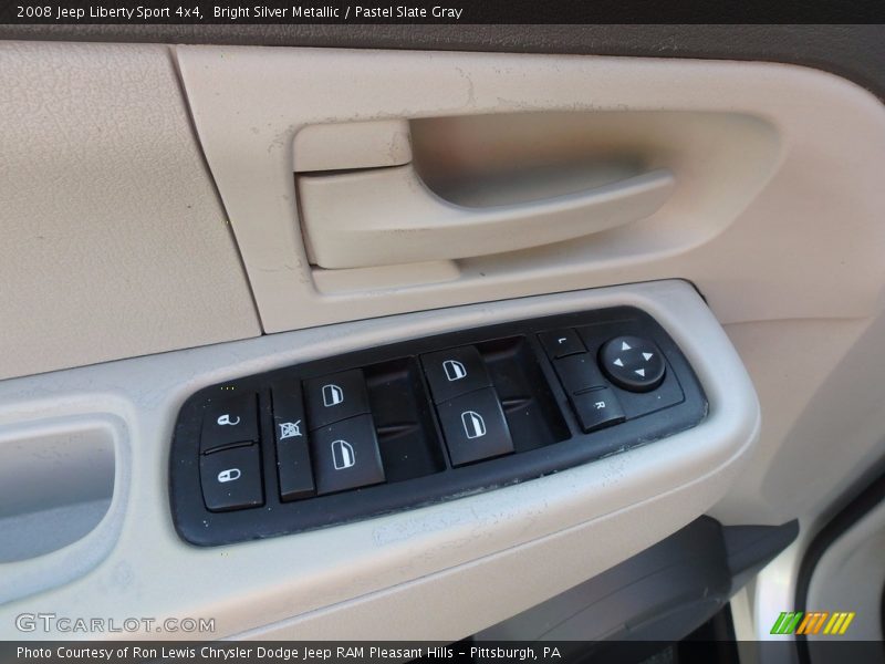 Bright Silver Metallic / Pastel Slate Gray 2008 Jeep Liberty Sport 4x4