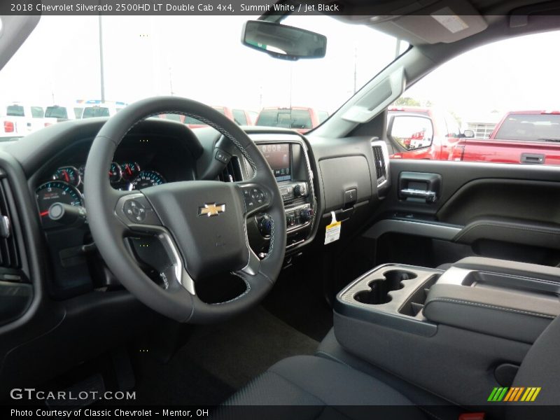 Front Seat of 2018 Silverado 2500HD LT Double Cab 4x4