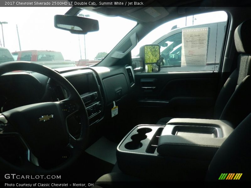 Summit White / Jet Black 2017 Chevrolet Silverado 2500HD LT Double Cab