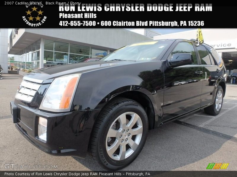 Black Raven / Ebony 2007 Cadillac SRX V6