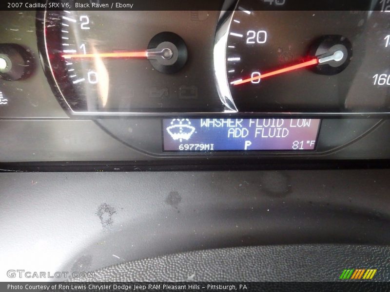 Black Raven / Ebony 2007 Cadillac SRX V6