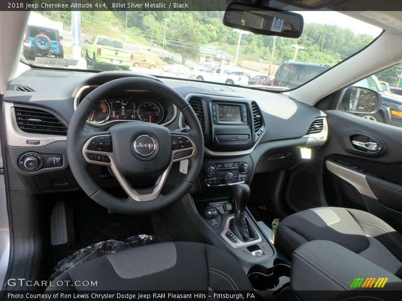 2018 Cherokee Altitude 4x4 Black Interior