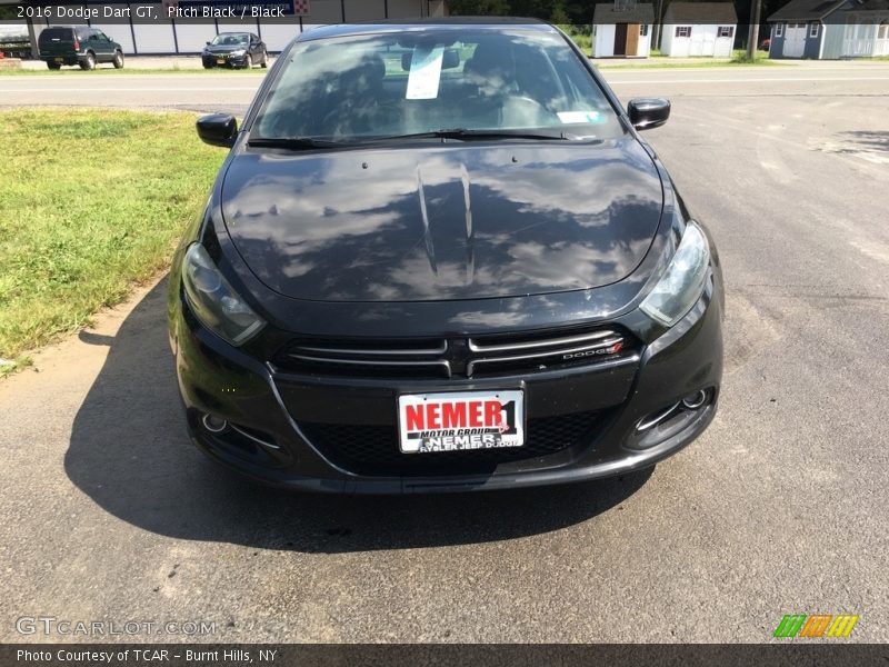 Pitch Black / Black 2016 Dodge Dart GT