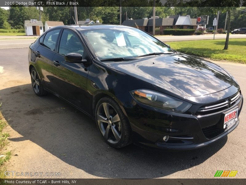 Pitch Black / Black 2016 Dodge Dart GT