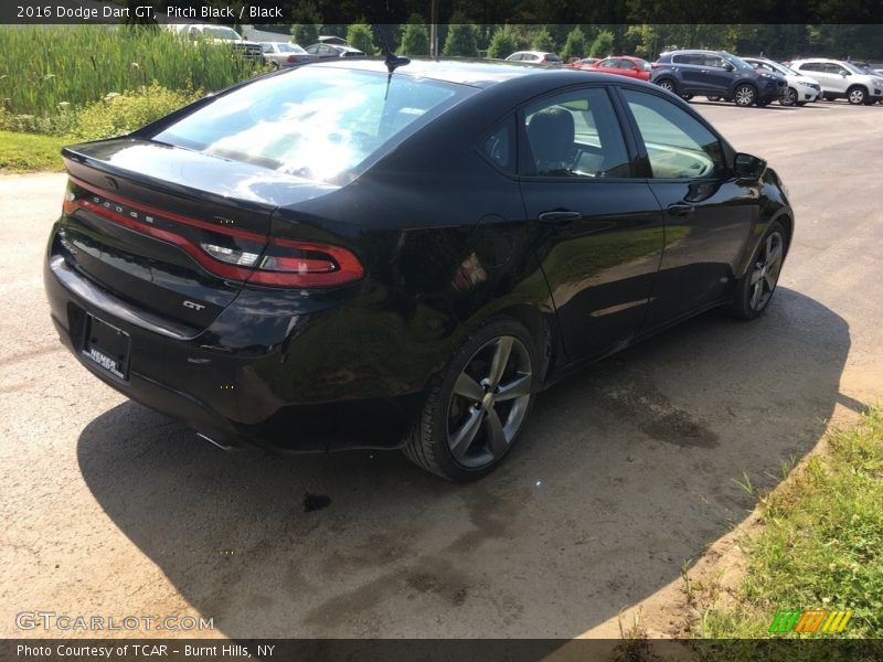 Pitch Black / Black 2016 Dodge Dart GT