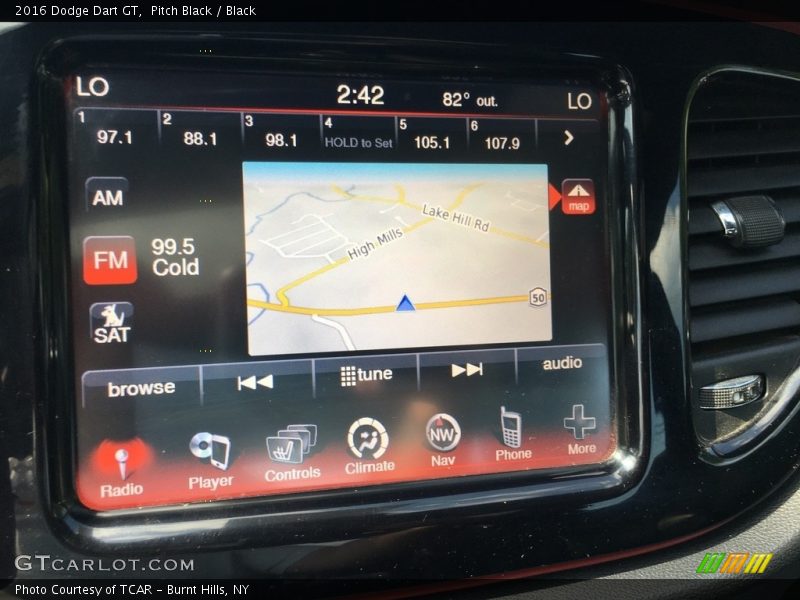 Pitch Black / Black 2016 Dodge Dart GT