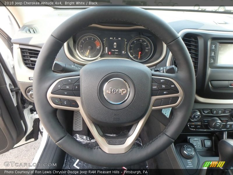  2018 Cherokee Altitude 4x4 Steering Wheel