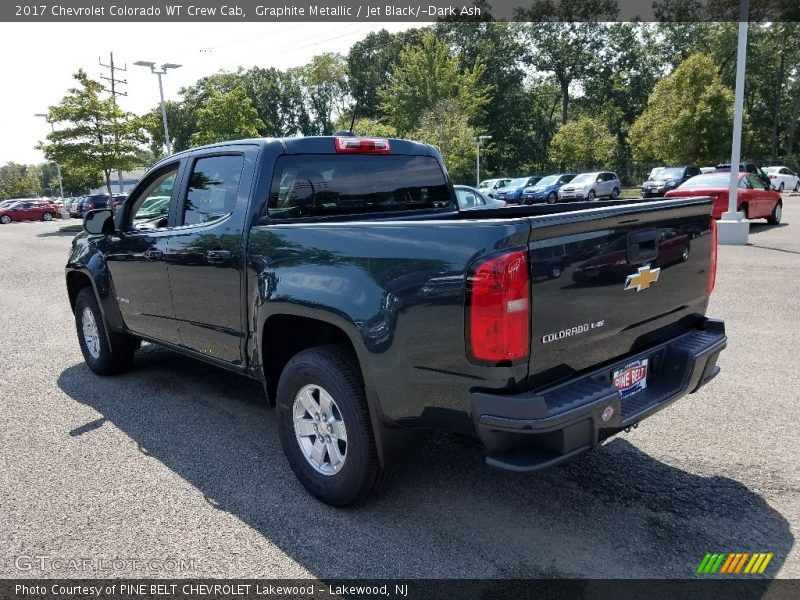 Graphite Metallic / Jet Black/­Dark Ash 2017 Chevrolet Colorado WT Crew Cab