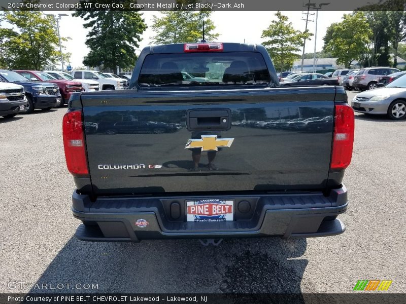 Graphite Metallic / Jet Black/­Dark Ash 2017 Chevrolet Colorado WT Crew Cab