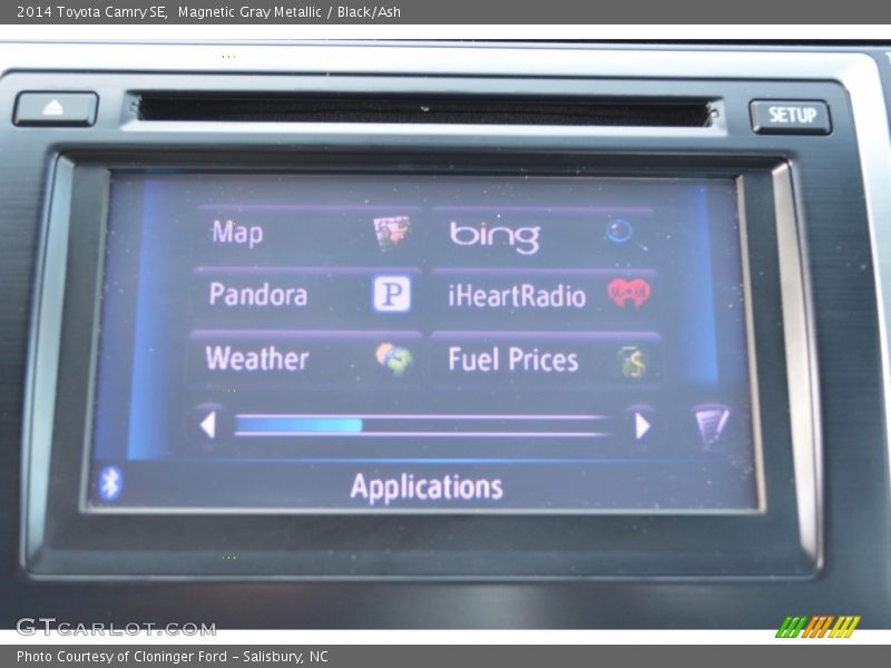 Magnetic Gray Metallic / Black/Ash 2014 Toyota Camry SE