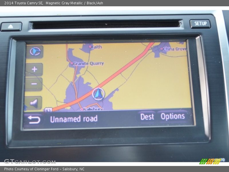 Magnetic Gray Metallic / Black/Ash 2014 Toyota Camry SE