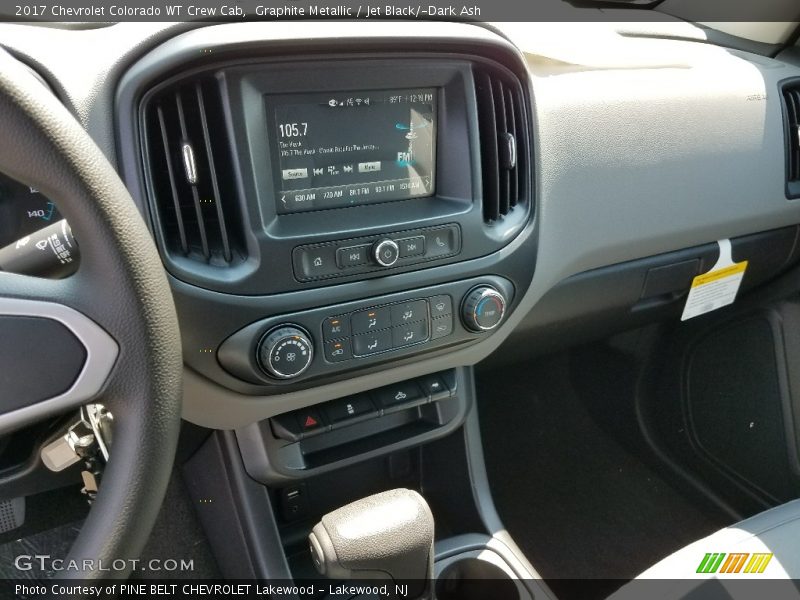 Graphite Metallic / Jet Black/­Dark Ash 2017 Chevrolet Colorado WT Crew Cab