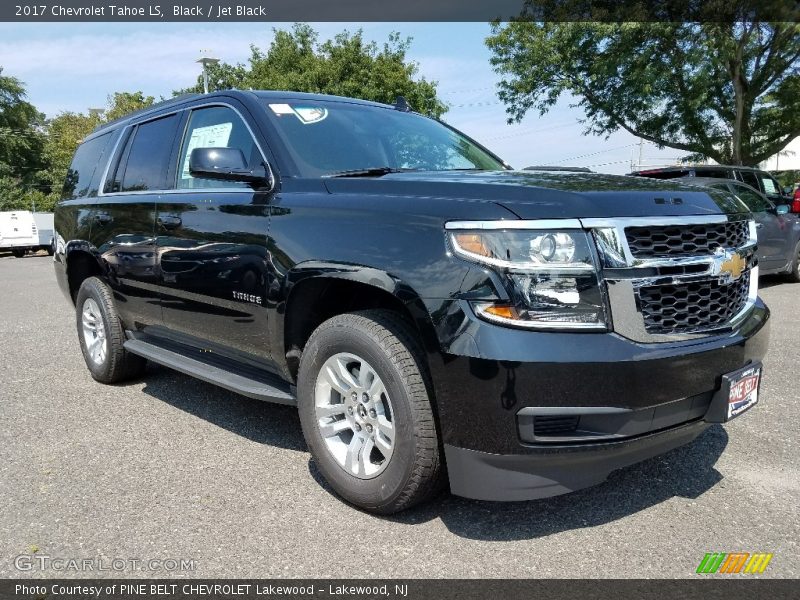 Black / Jet Black 2017 Chevrolet Tahoe LS