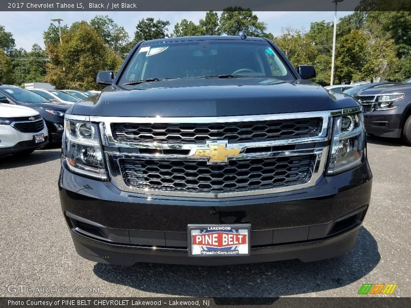 Black / Jet Black 2017 Chevrolet Tahoe LS