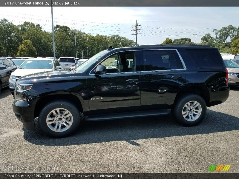 Black / Jet Black 2017 Chevrolet Tahoe LS