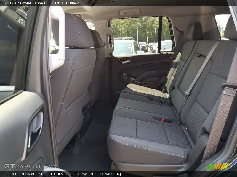 Rear Seat of 2017 Tahoe LS