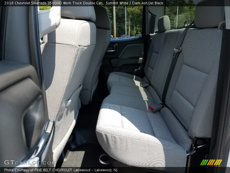 Summit White / Dark Ash/Jet Black 2018 Chevrolet Silverado 3500HD Work Truck Double Cab