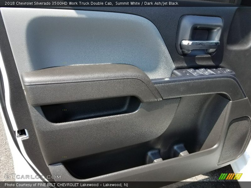 Summit White / Dark Ash/Jet Black 2018 Chevrolet Silverado 3500HD Work Truck Double Cab
