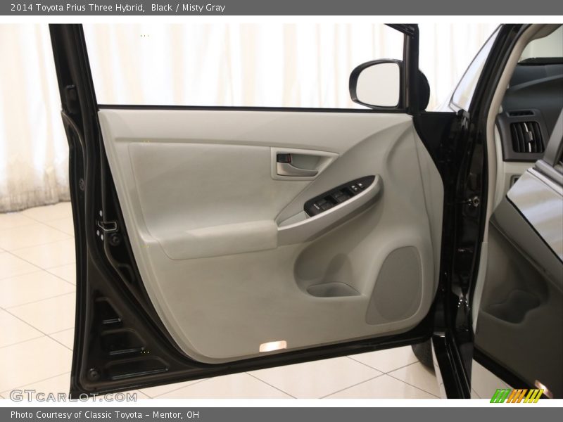 Black / Misty Gray 2014 Toyota Prius Three Hybrid