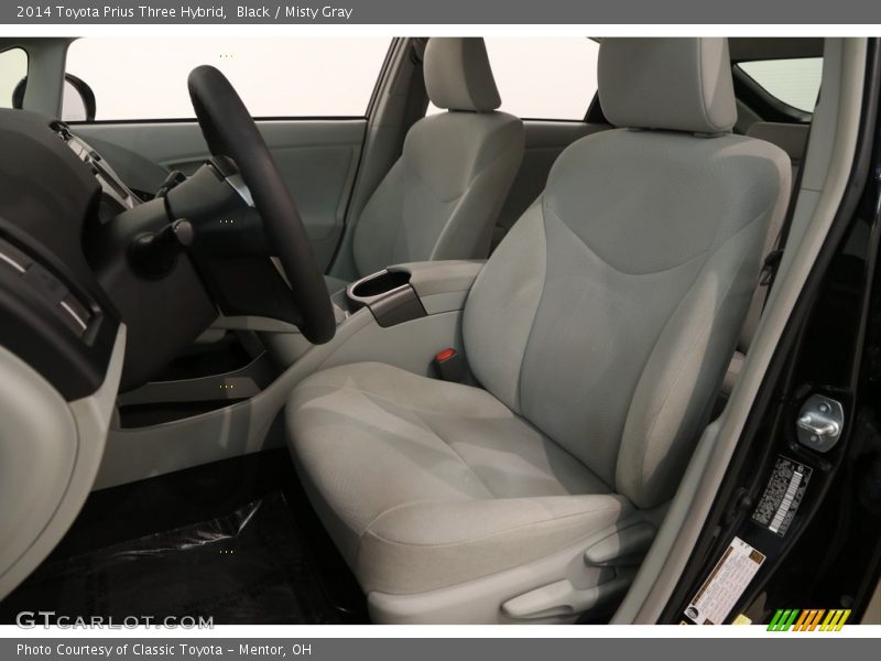 Black / Misty Gray 2014 Toyota Prius Three Hybrid