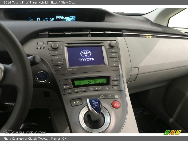 Black / Misty Gray 2014 Toyota Prius Three Hybrid