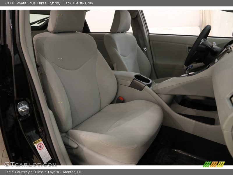 Black / Misty Gray 2014 Toyota Prius Three Hybrid