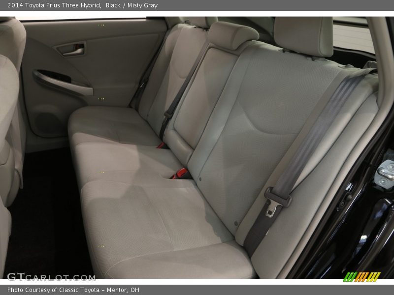 Black / Misty Gray 2014 Toyota Prius Three Hybrid