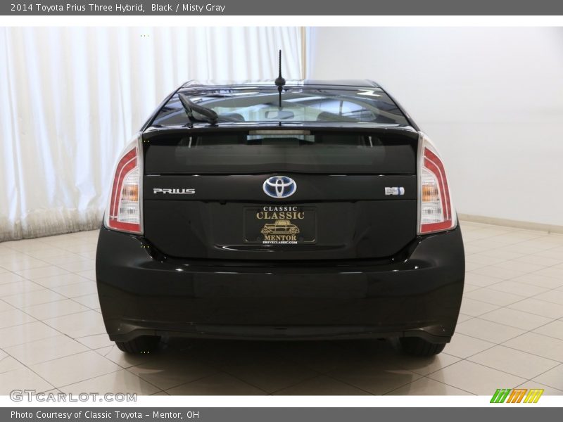 Black / Misty Gray 2014 Toyota Prius Three Hybrid