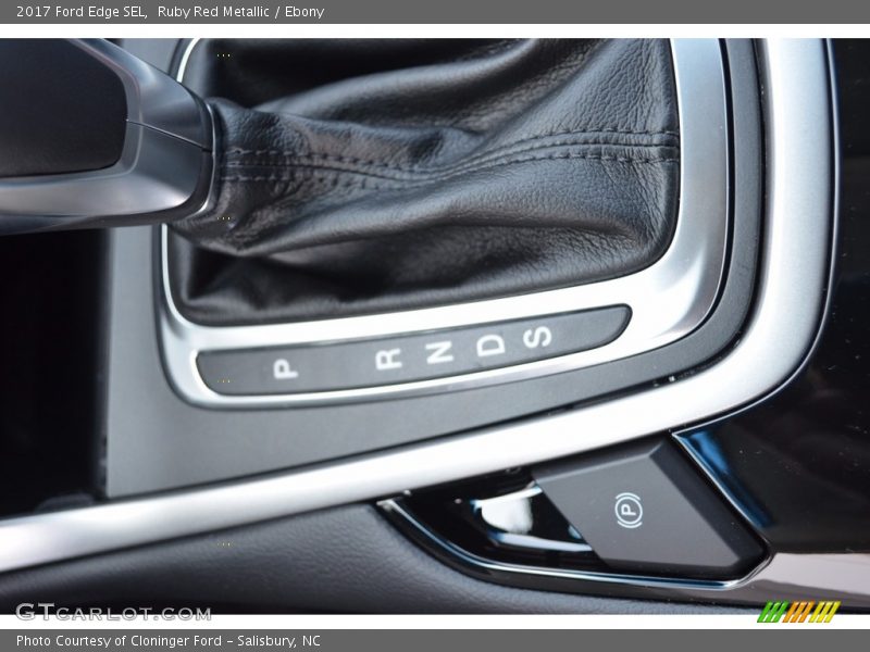 Ruby Red Metallic / Ebony 2017 Ford Edge SEL