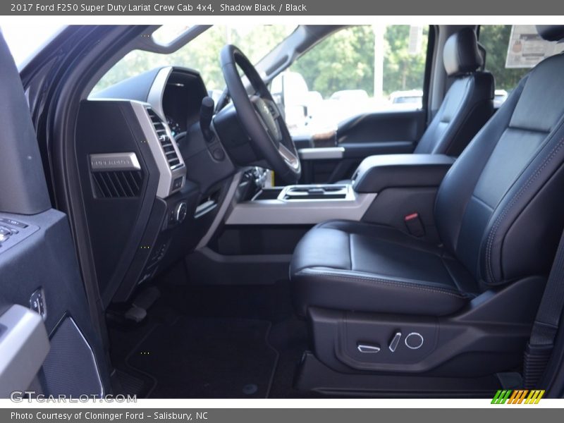 Shadow Black / Black 2017 Ford F250 Super Duty Lariat Crew Cab 4x4