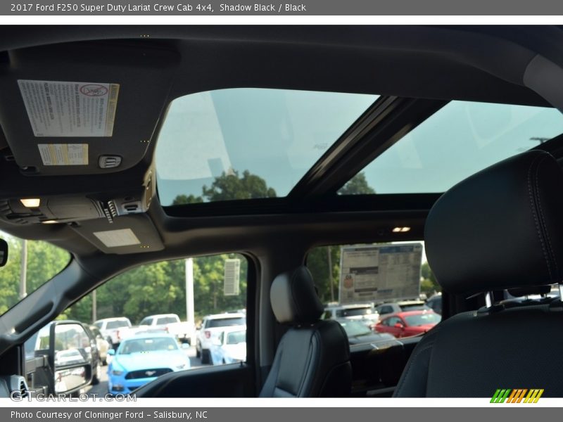 Shadow Black / Black 2017 Ford F250 Super Duty Lariat Crew Cab 4x4