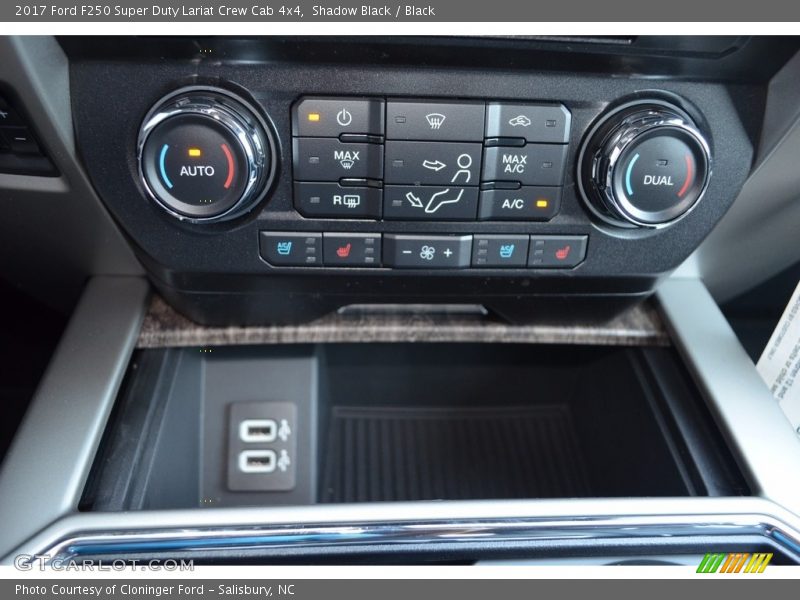 Shadow Black / Black 2017 Ford F250 Super Duty Lariat Crew Cab 4x4