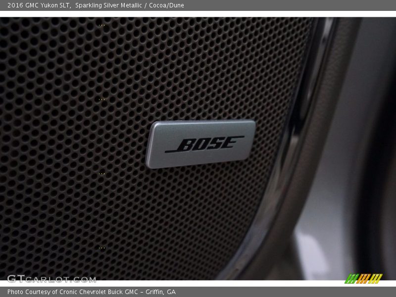 Sparkling Silver Metallic / Cocoa/Dune 2016 GMC Yukon SLT