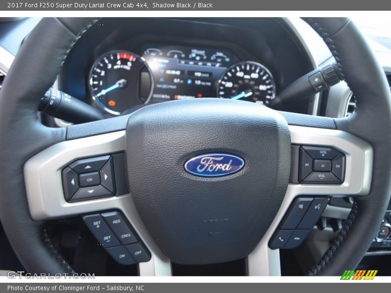 Shadow Black / Black 2017 Ford F250 Super Duty Lariat Crew Cab 4x4