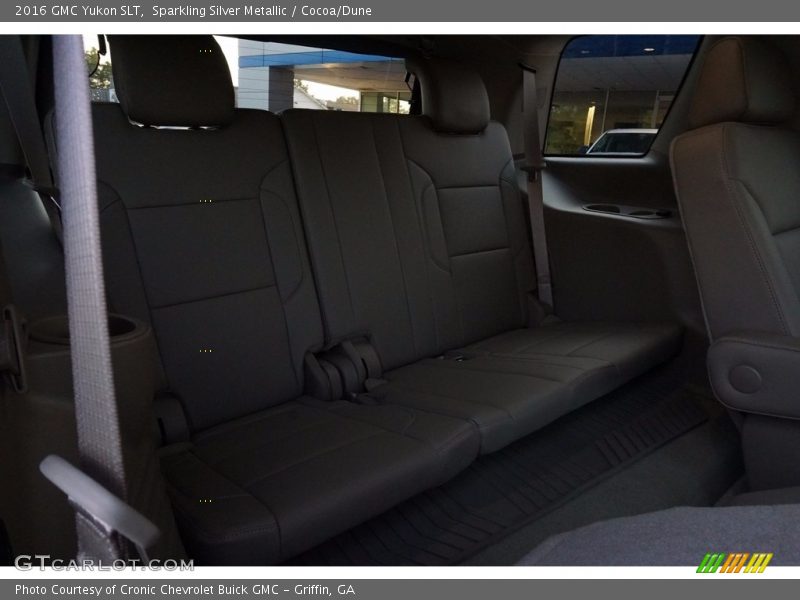 Sparkling Silver Metallic / Cocoa/Dune 2016 GMC Yukon SLT