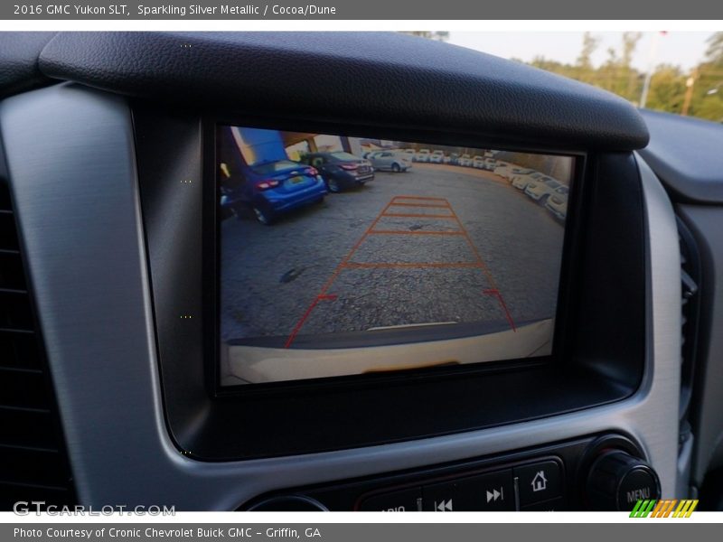 Sparkling Silver Metallic / Cocoa/Dune 2016 GMC Yukon SLT