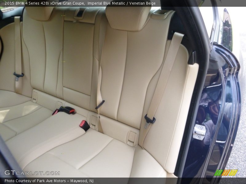 Imperial Blue Metallic / Venetian Beige 2015 BMW 4 Series 428i xDrive Gran Coupe