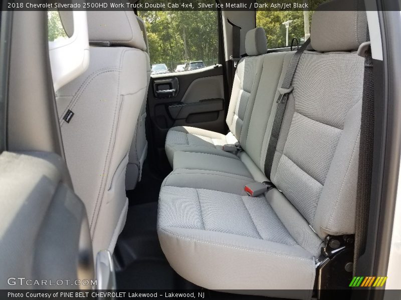 Silver Ice Metallic / Dark Ash/Jet Black 2018 Chevrolet Silverado 2500HD Work Truck Double Cab 4x4