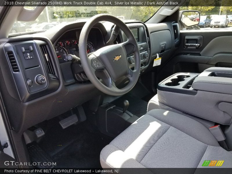Silver Ice Metallic / Dark Ash/Jet Black 2018 Chevrolet Silverado 2500HD Work Truck Double Cab 4x4