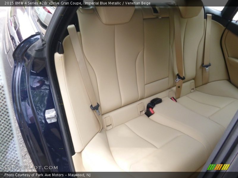 Imperial Blue Metallic / Venetian Beige 2015 BMW 4 Series 428i xDrive Gran Coupe