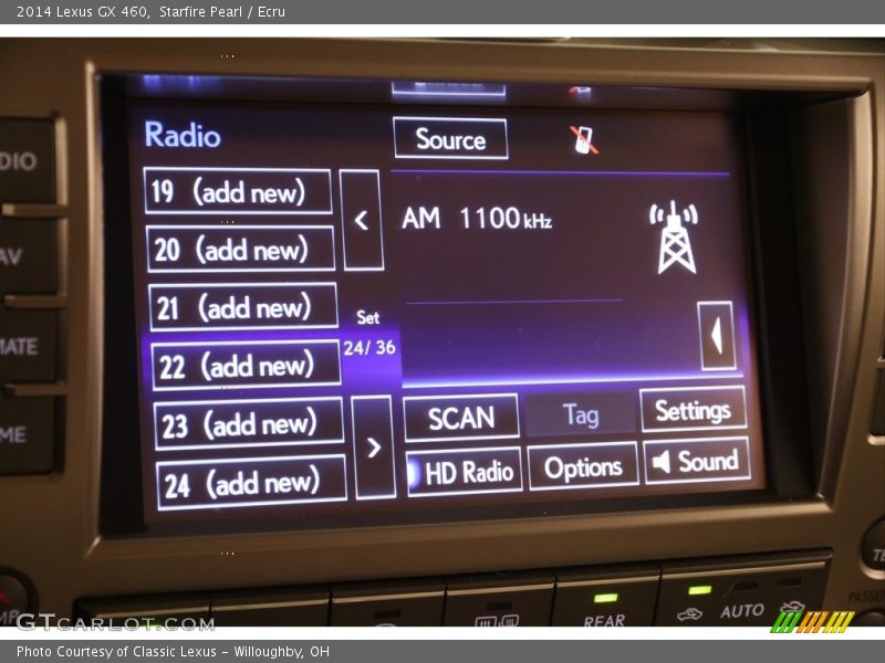 Starfire Pearl / Ecru 2014 Lexus GX 460