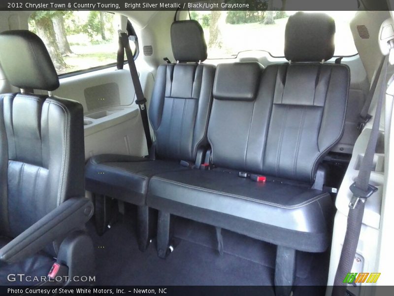 Bright Silver Metallic / Black/Light Graystone 2012 Chrysler Town & Country Touring