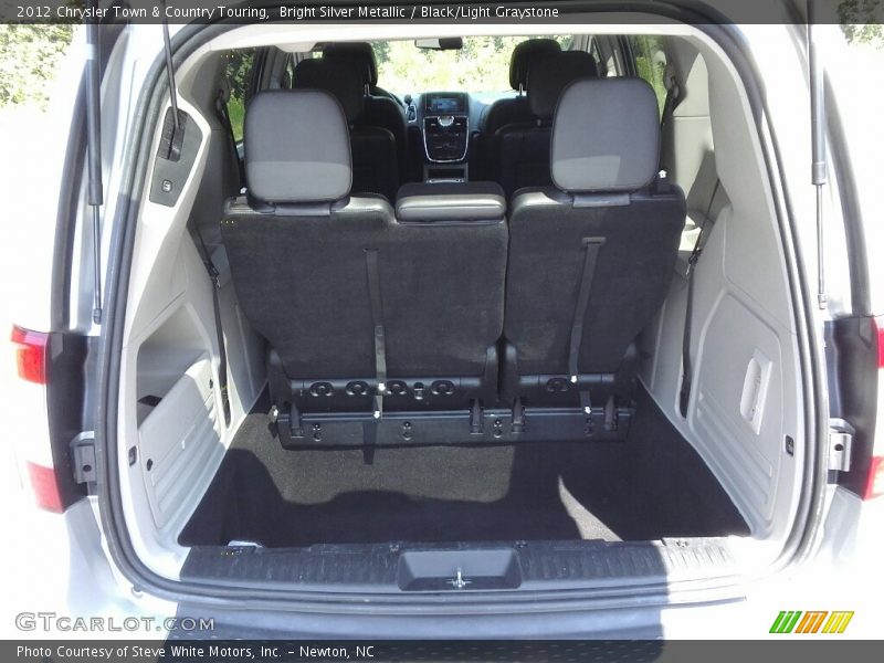 Bright Silver Metallic / Black/Light Graystone 2012 Chrysler Town & Country Touring