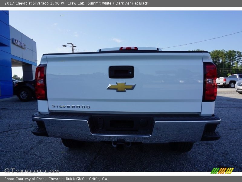 Summit White / Dark Ash/Jet Black 2017 Chevrolet Silverado 1500 WT Crew Cab