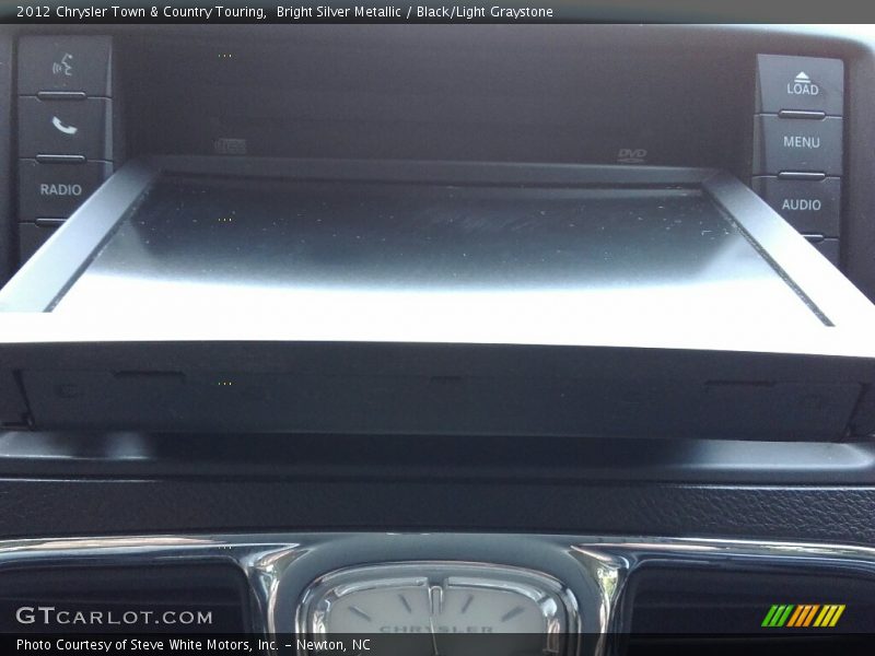 Bright Silver Metallic / Black/Light Graystone 2012 Chrysler Town & Country Touring