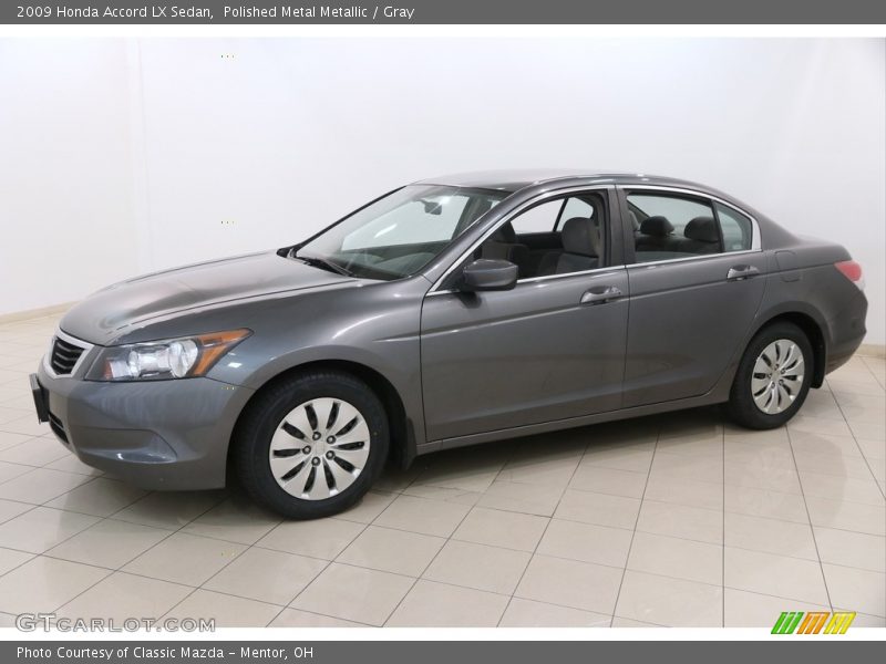 Polished Metal Metallic / Gray 2009 Honda Accord LX Sedan