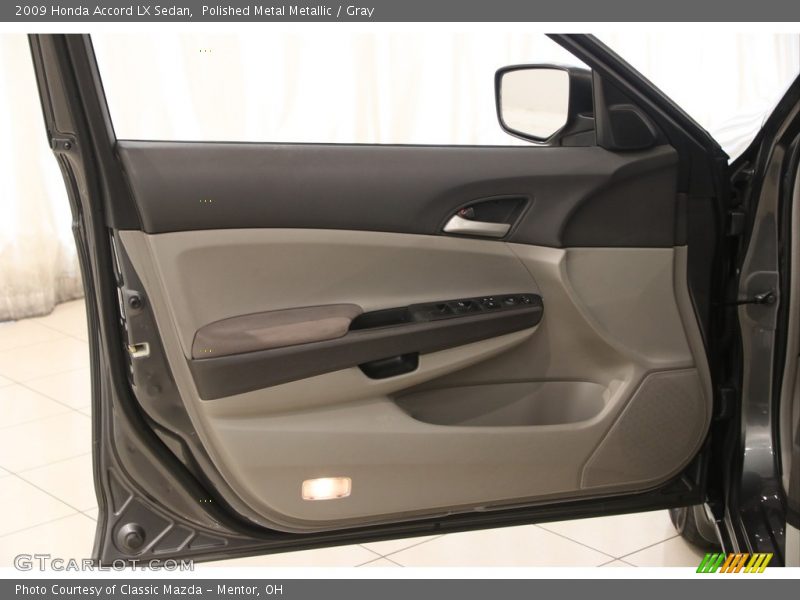 Polished Metal Metallic / Gray 2009 Honda Accord LX Sedan