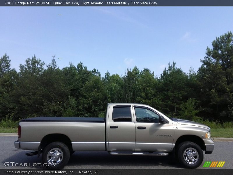 Light Almond Pearl Metallic / Dark Slate Gray 2003 Dodge Ram 2500 SLT Quad Cab 4x4