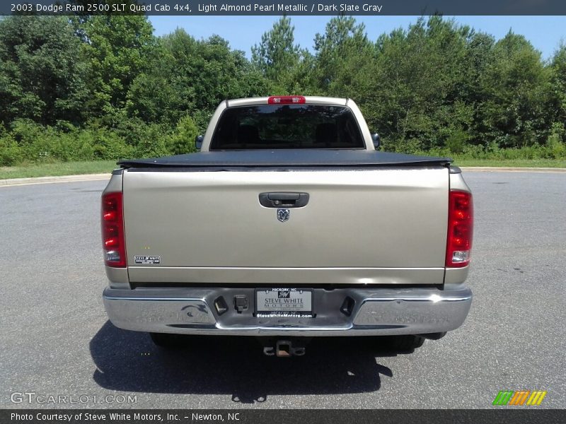 Light Almond Pearl Metallic / Dark Slate Gray 2003 Dodge Ram 2500 SLT Quad Cab 4x4